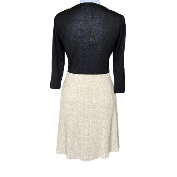 Amadi x Anthropologie - NWT Cross Wrap Sweater Knee Length Dress Sz S - Picture 5 of 8